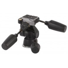 Magnesium 3-Way Low-Profile Pan/Tilt Head