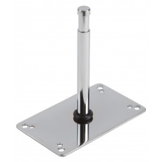 6" Straight Baby Pin Wall Plate