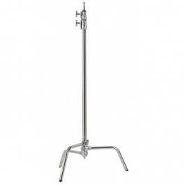 40" C-Stand with Grip Head and Arm (Chrome)